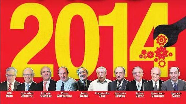 ABC sondea las perspectivas para 2014 de 20 líderes económicos y políticos