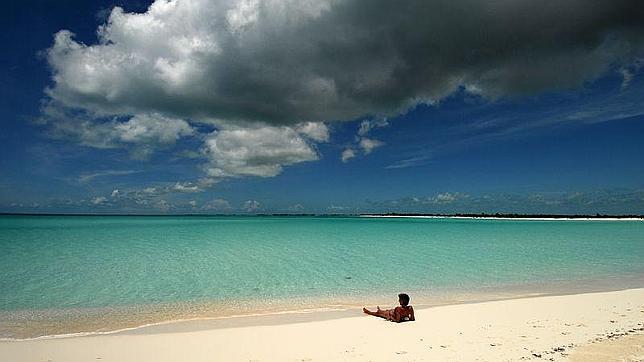 Una de las playas de Cayo Largo, en Cuba