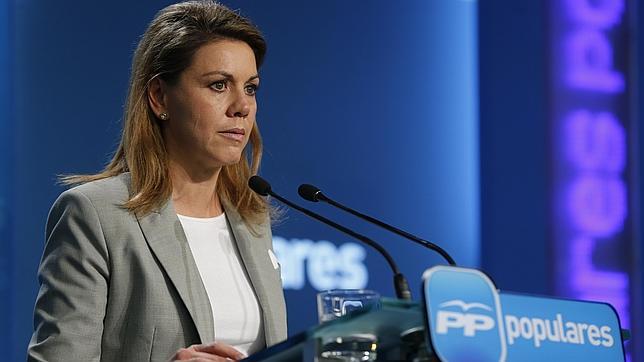 Cospedal: «El acto de los ex presos de ETA fue un insulto a las víctimas y nos repugna»