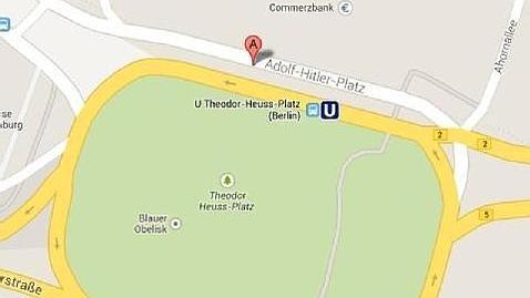 A Google Maps se le coló una «Plaza Adolf Hitler» en el plano de Berlín