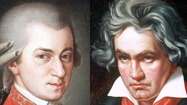 Mozart adelanta a Beethoven