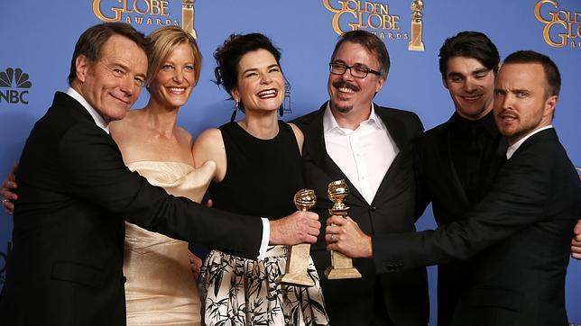 «Breaking Bad» se despide triunfando en los Globos de Oro televisivos