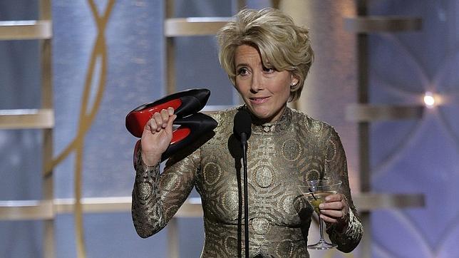 Emma Thompson, durante la ceremonia