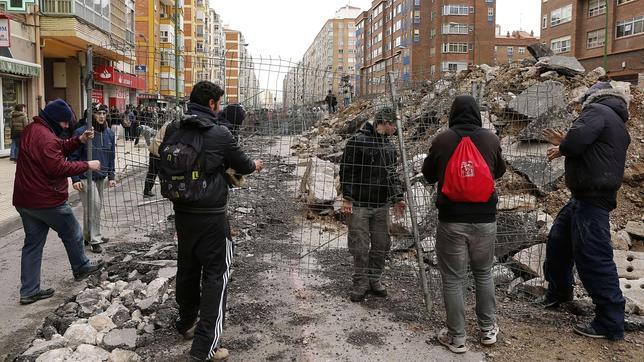 Identificados grupos radicales violentos «infiltrados» en los disturbios de Burgos