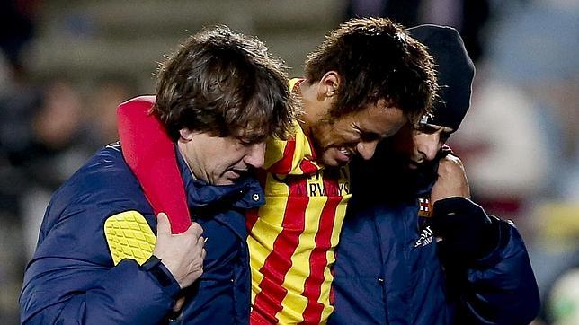Neymar, de tres a cuatro semanas de baja