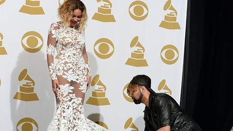 Las falsas transparencias de Beyoncé en los Grammy no dejaron nada a la imaginación