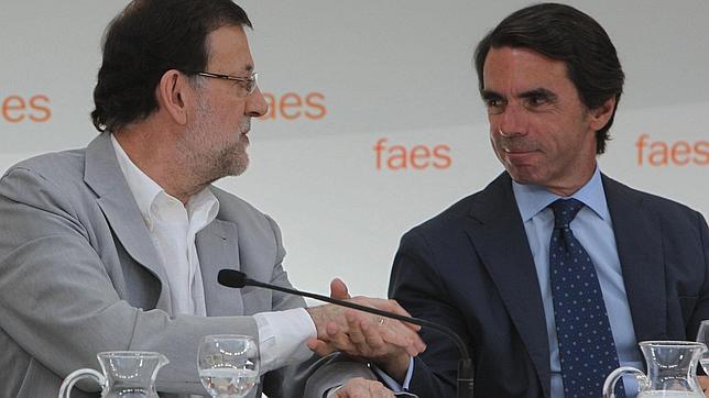 Aznar y Rajoy, una historia de desplantes