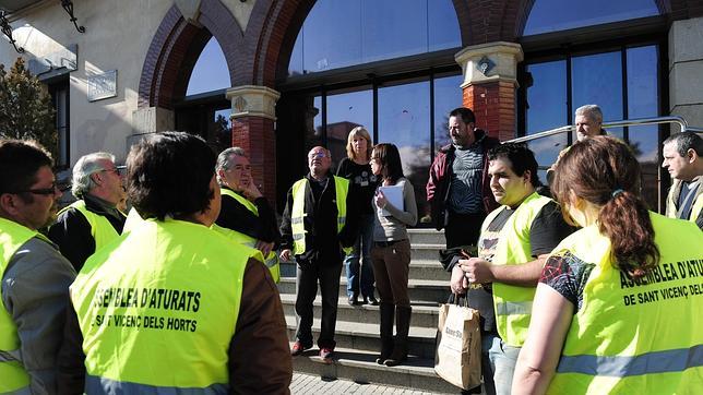 Protesta contra el «enchufismo» municipal en la ciudad de Junqueras