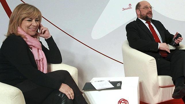 Elena Valenciano ensaya como candidata europea