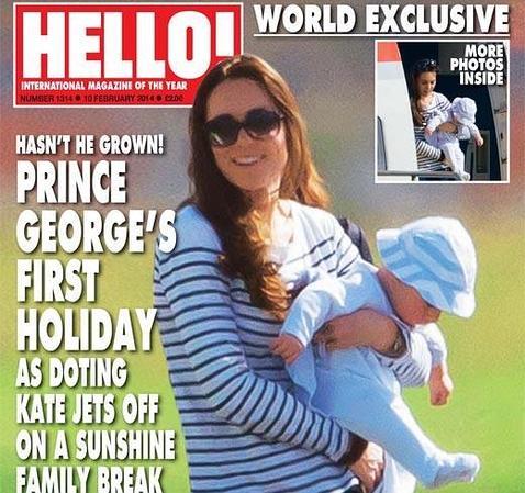 Primeras vacaciones para Jorge de Cambridge