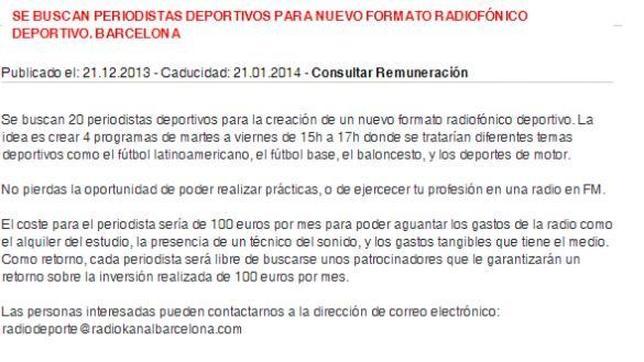 Las ofertas de empleo más denigrantes que se pueden encontrar en la Red