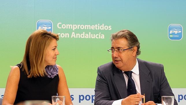 Cospedal desembarca hoy en Sevilla para iniciar la sucesión de Zoido en el PP