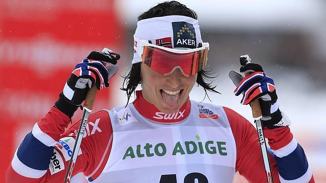 Marit celebra uno de sus múltiples triunfos