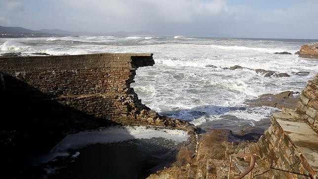 Las imágenes más impactantes del tren de temporales que azota Galicia