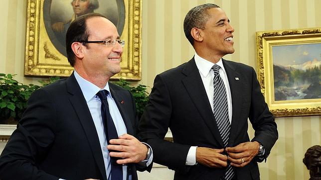 La ruptura de Hollande y Trierweiler complica el protocolo en la Casa Blanca