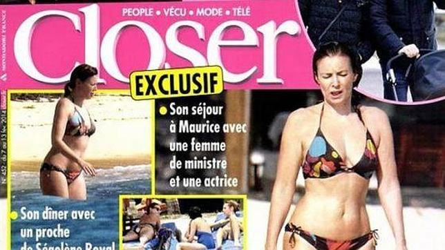 Las vacaciones para olvidar de Valérie Trierweiler, entre sol y playa