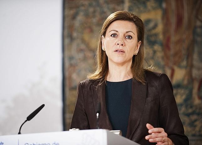 Cospedal, al PSOE: «Quienes apoyaron el terrorismo no se pueden disfrazar de aliados para posibles gobiernos»