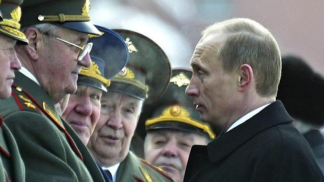 Los militares rusos veteranos de Afganistán exigen sus derechos a Putin