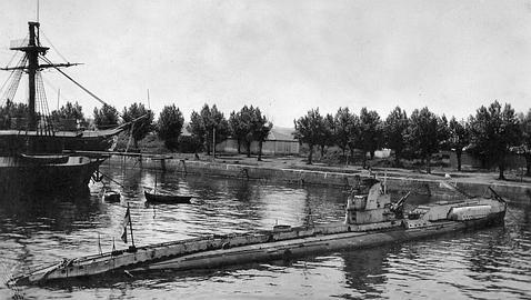 19-3-1919, el submarino alemán UC 48» / ARCHIVO ABC