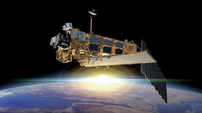 El enorme satélite Envisat, del tamaño de un autobús de dos pisos
