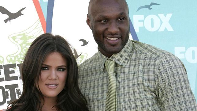 Lamar Odom y Khloe Kardashian, la estrella y la celebrity