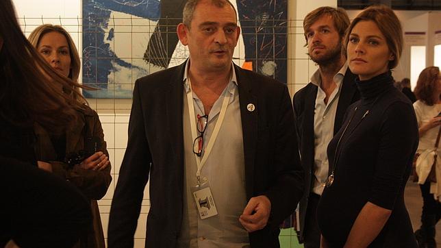 Amaia Salamanca visita Arco junto a Rosauro Varo