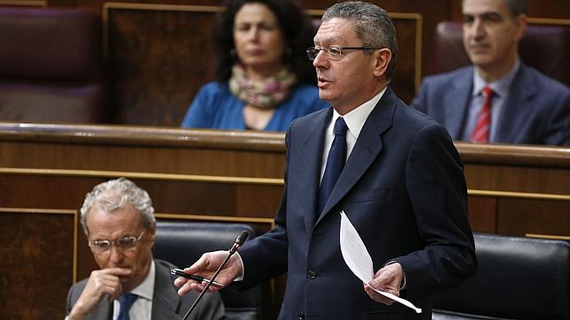 El PSOE califica a Gallardón como «el caudillo de la extrema derecha de Europa»