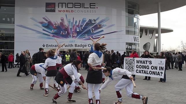 Òmnium hará campaña a favor de la independencia en el Mobile Congress