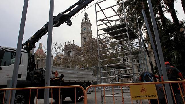 Las Fallas afectarán a cerca de 400 calles y se prevé la instalación de 338 carpas
