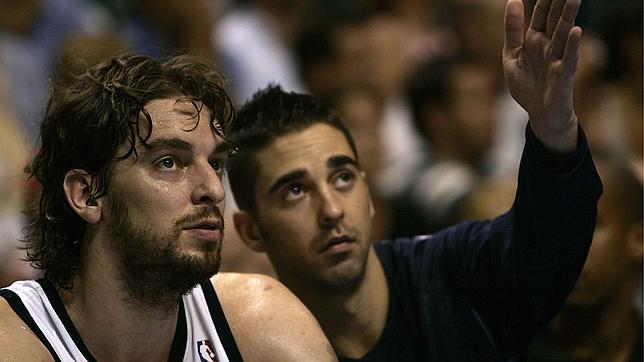 Navarro y Gasol, durante su etapa en los Grizzlies