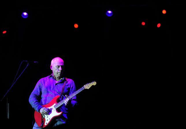 Mark Knopfler, durante una actuación en Madrid
