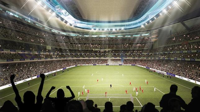 Así será el Santiago Bernabéu por dentro