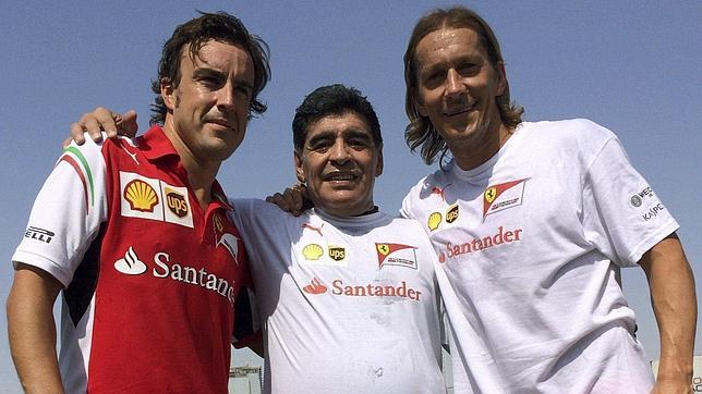 Maradona ficha por la televisión de Maduro