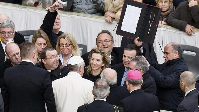 Herrera invita al papa Francisco a visitar Castilla y León en 2015