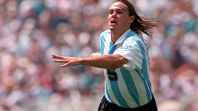 Fernando Redondo, con Argentina