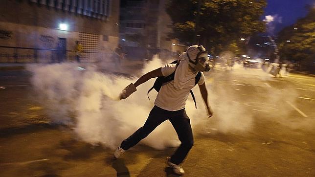 Detenidas en Venezuela 41 personas durante una nueva protesta en Caracas