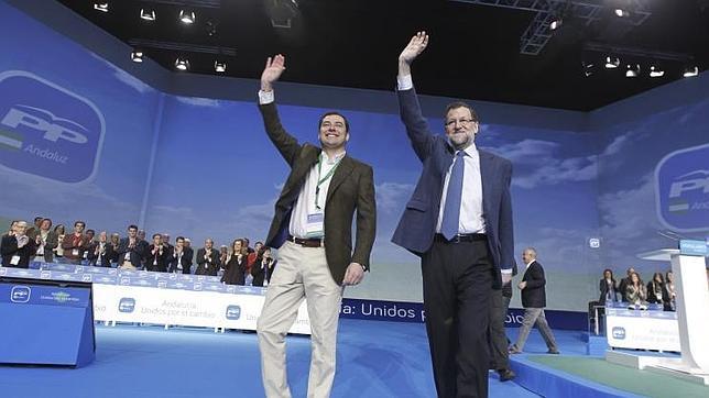 «De la prima de riesgo sí se come», y otras frases de Rajoy en la clausura del congreso del PP andaluz