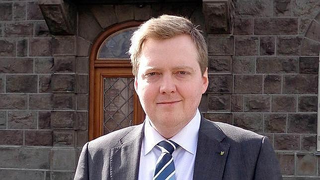 El primer ministro de Islandia, el jovencísimo de 38 años Sigmundur Davíð Gunnlaugsson