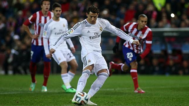 Cristiano anota de penalti el 0-1 de Copa en el Calderón de hace dos semanas