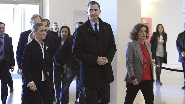 El Príncipe recibe a los defensores de la Transición