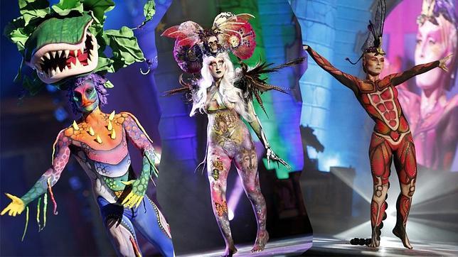 El primer concurso de disfraces de bodypainting del carnaval de Las Palmas