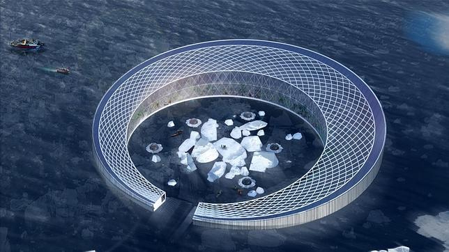 Proponen la creación de una «ciudad de glaciares» para abastecer a Groelandia