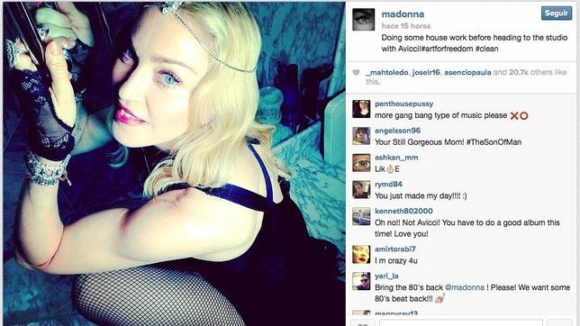 Madonna revela que está trabajando con Avicii en su nuevo disco