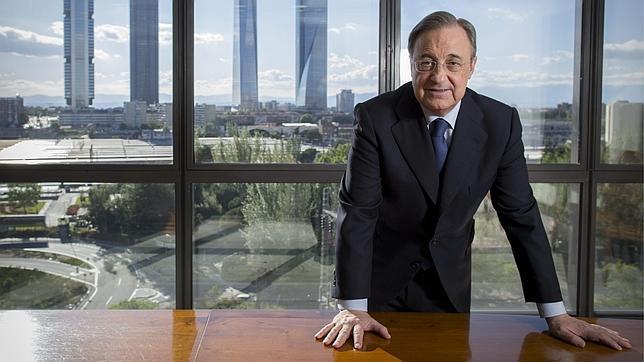 Florentino Pérez: «En el palco del Bernabéu se habla de fútbol y de valores»