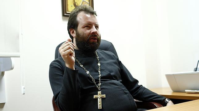 Andrey Kordochkin, párroco de la Iglesia Ortodoxa Rusa Santa María Magdalena