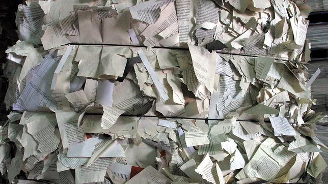 España recupera 84 de cada 100 kilos de papel y cartón en 2013