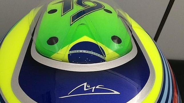 Felipe Massa lucirá el nombre de Michael Schumacher en su casco