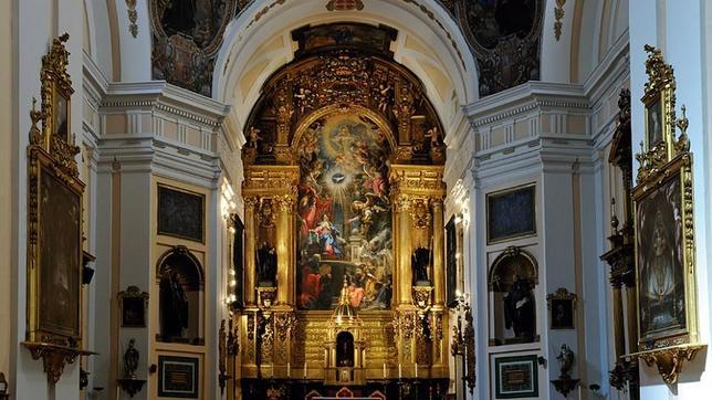 Retablo del convento de las Benedictinas de San Plácido de Madrid
