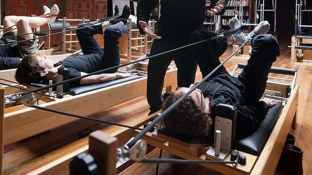 Clase en el Gimnasio Fundación Pilates