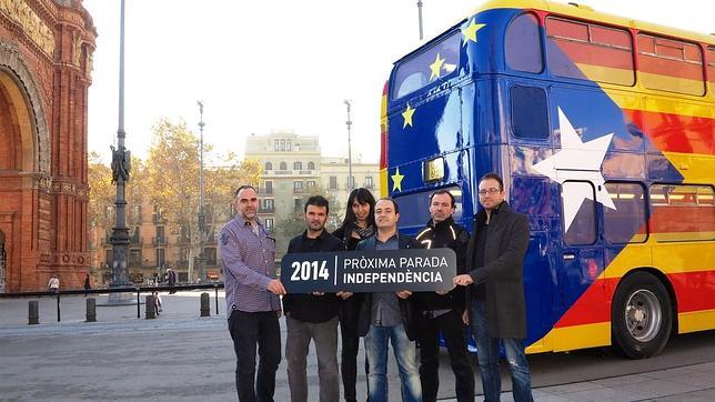Los independentistas catalanes invaden Bruselas